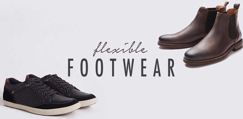 Flexible-footwear-men