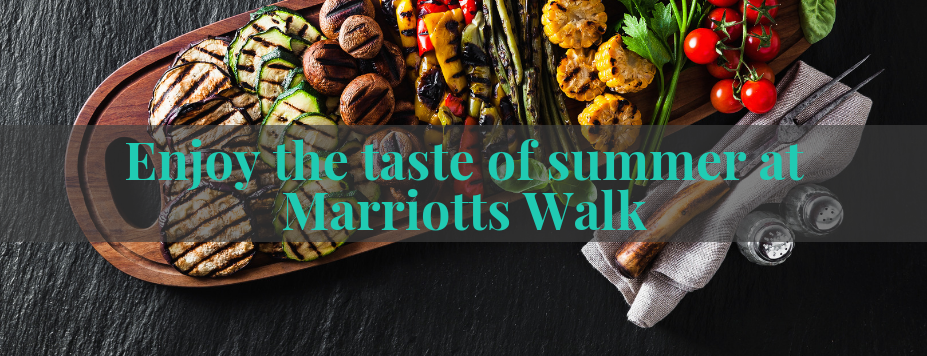 Marriotts Walk Blog Header July Food 927x356px